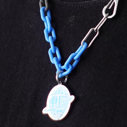 made by dizon 嘻哈说唱东区团体联名项链 原创设计街头夏天男链 商品图3