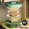 AWSY-GL0021新款家用温度显示饭菜收纳多层透明防尘保温菜罩 商品缩略图0