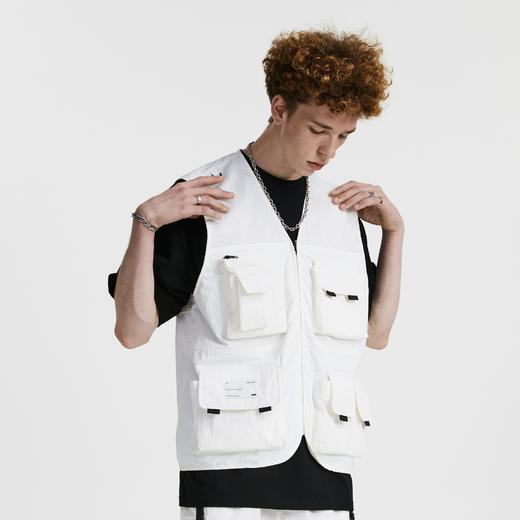 FPA(VENGETICE)机能工装战术马甲 宽松国潮牌背心翟潇闻同款外套 商品图2