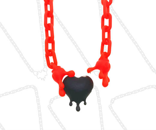 MADE BY DIZON 米奇爱心项链二代 无负重香味质感原创小众情侣链 商品图2