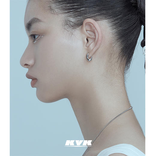 KVK耳环2021年新款潮高级感防过敏耳钉女时尚耳针网红耳饰女饰品 商品图0