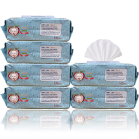 【湿巾】chilove 婴儿湿纸巾带盖无香湿巾6包