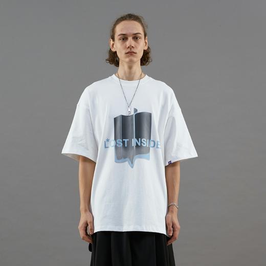 PCLP(PERCLIPS) 立体渐变印花短袖 T恤TEE宽松国潮图案男潮流 商品图2