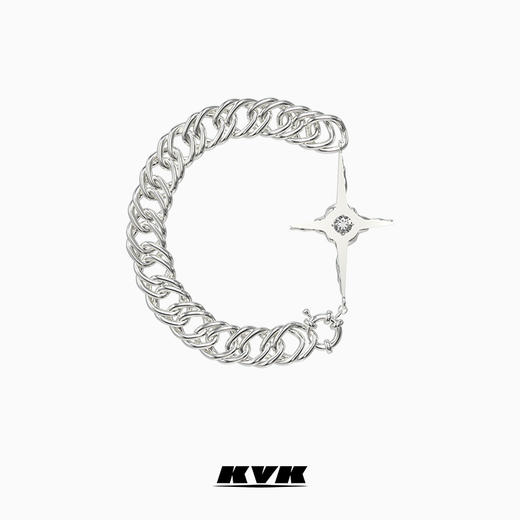 KVK手链ins小众设计2021年新款潮高级感手饰网红气质饰品百搭配饰 商品图3