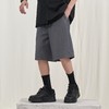 PCLP(PERCLIPS) 黑色西装短裤 夏季国潮流直筒中裤休闲五分西裤男 商品缩略图1