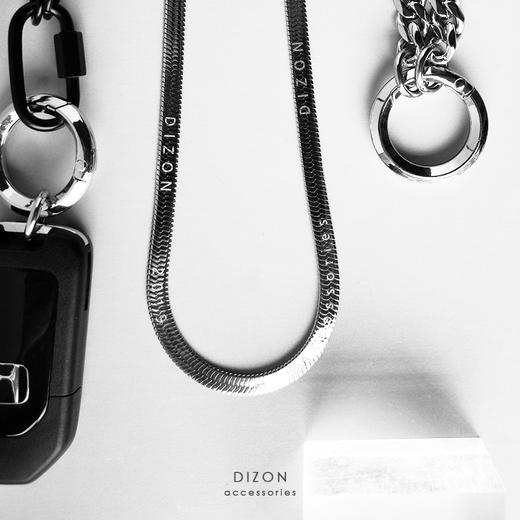 DIZON hiphop嘻哈项链男潮钛钢男士链子霸气街头蹦迪男生配饰挂饰 商品图2