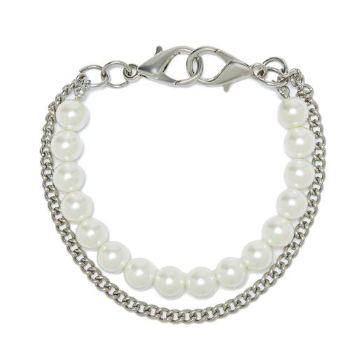 PCLP(PERCLIPS)  古巴珍珠双链条手链 商品图4