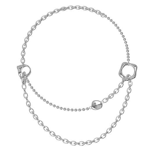 KVK项链女锁骨链2021年新款潮ins冷淡风饰品简约项圈网红时尚配饰 商品图3