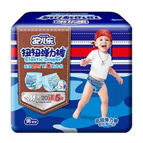【14.9元/包】安儿乐扭扭弹力裤男女款M 商品图1