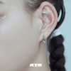 KVK耳环2021年新款潮高级感防过敏耳钉女时尚耳针网红耳饰女饰品 商品缩略图2