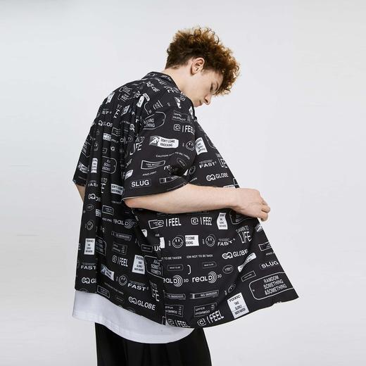 FPA(VENGETICE)夏威夷印花短袖衬衫 街头宽松嘻哈男国潮牌半袖衣 商品图0