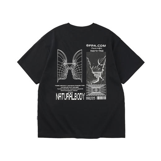 FPA (VENGETICE) 太空探索印花短袖T恤 国潮夏季新款嘻哈图案 商品图4