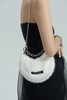 HIDDENNOTES l 千禧辣妹设计感链条单肩黑白腋下半月包小众腋下包 商品缩略图0