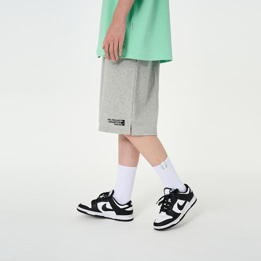 FPA(VENGETICE) 基础开衩针织短裤 国潮牌嘻哈宽松街头百搭五分裤 商品图1