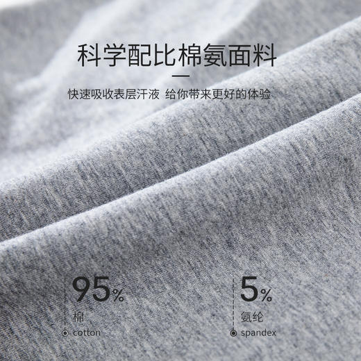 雅黛丽内裤男平角裤纯棉舒适透气男士青年裤头男生短裤四角裤 商品图1