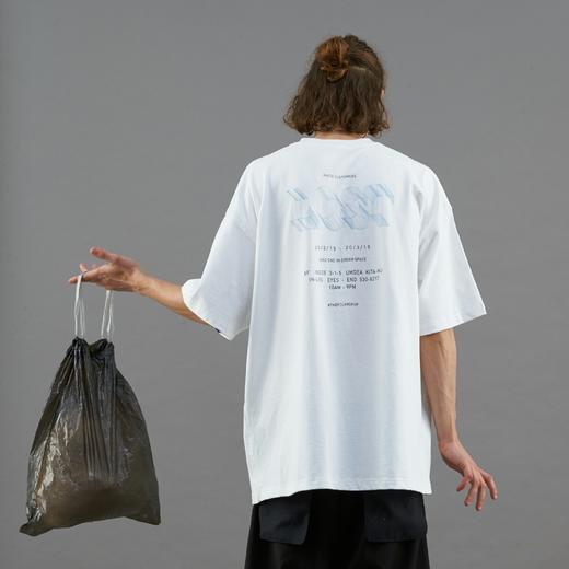 PCLP(PERCLIPS) 立体渐变印花短袖 T恤TEE宽松国潮图案男潮流 商品图1