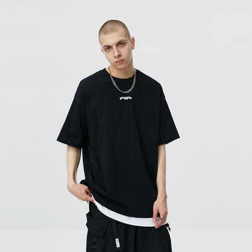 FPA(VENGETICE) 基础款短袖男简约百搭国潮牌纯色宽松情侣半袖t恤 商品图1