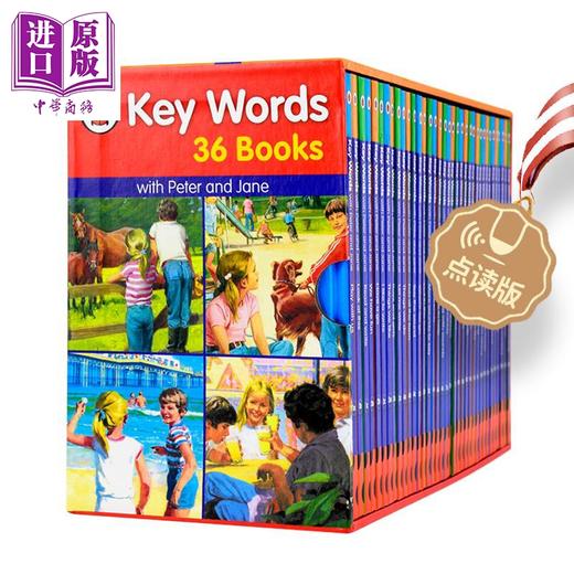 【中商原版】点读版 关键词分级阅读36册套装 Key Words Collection 3-12岁 企鹅Ladybird 英文原版 不含点读笔 儿童启蒙 商品图2