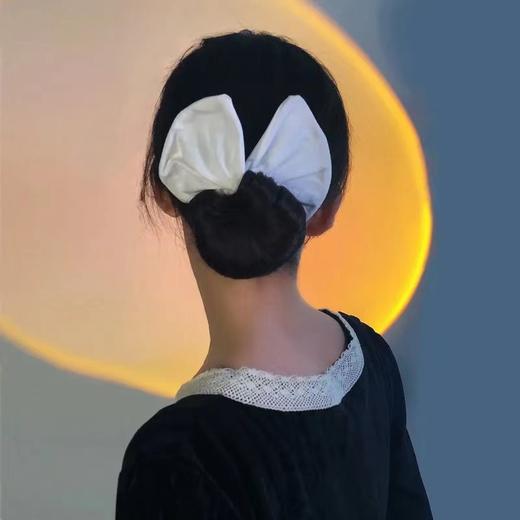 魔术盘发神器夏季韩国网红扭扭盘发器懒人蝴蝶结印花 商品图3