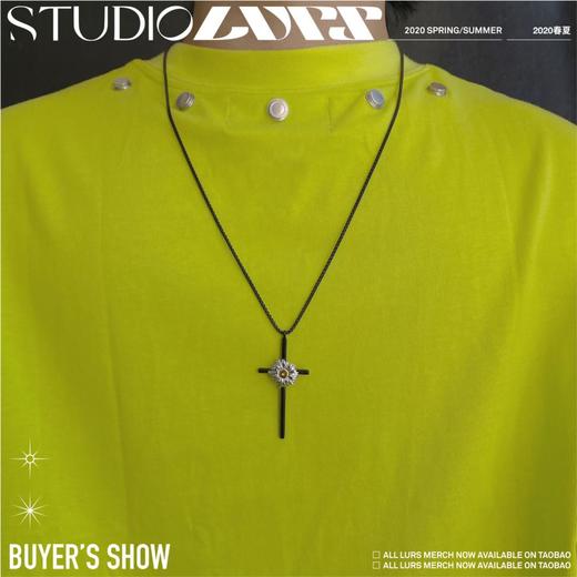 【LURS官方店铺】国潮十字架雏菊项链男小雏菊项链女小众设计情侣 商品图3