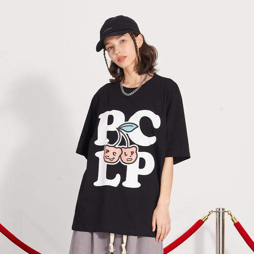 PCLP(PERCLIPS) 樱桃大LOGO短袖 商品图1