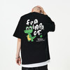 FPA(VENGETICE) 站立鳄鱼印花短袖T恤 国潮牌夏季潮流宽松情侣款T 商品缩略图1