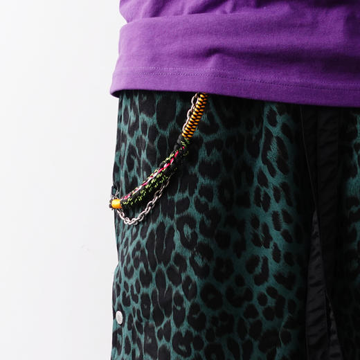 madebydizon 编织黑黄挂链 手袋吊链 人工古法编织裤链牛子裤搭配 商品图2