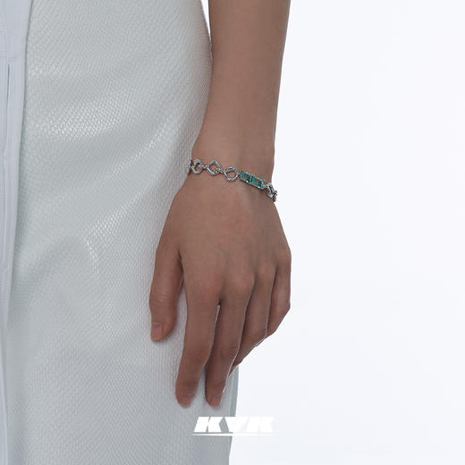 KVK手链女ins小众设计感组合宝石手链高级感手链时尚简约手饰配饰 商品图2