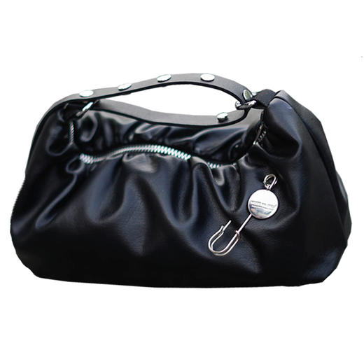 HIDDENNOTES l 2021新款高级感黑色单肩云朵包女夏褶皱小众腋下包 商品图4