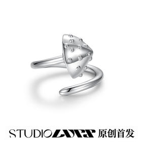 LURS官方原创设计蘑菇元素蹦迪潮玩戒指男ins风简约百搭