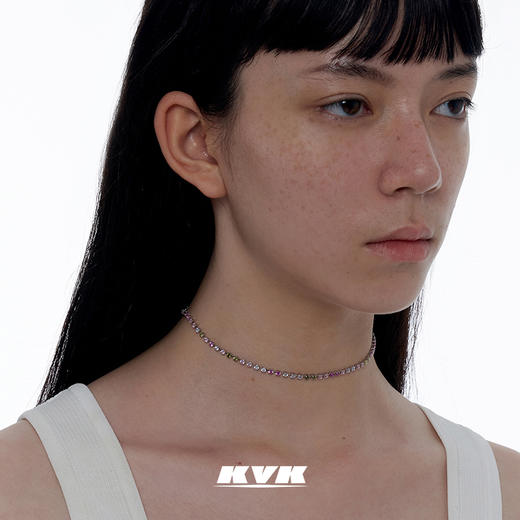 KVK项链女锁骨链2021新款ins潮小众设计感项圈高级感配饰时尚饰品 商品图2