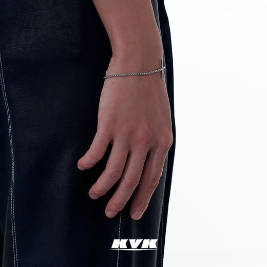 KVK手链ins小众设计2021新款潮高级感手饰女个性镶钻饰品简约配饰 商品图2