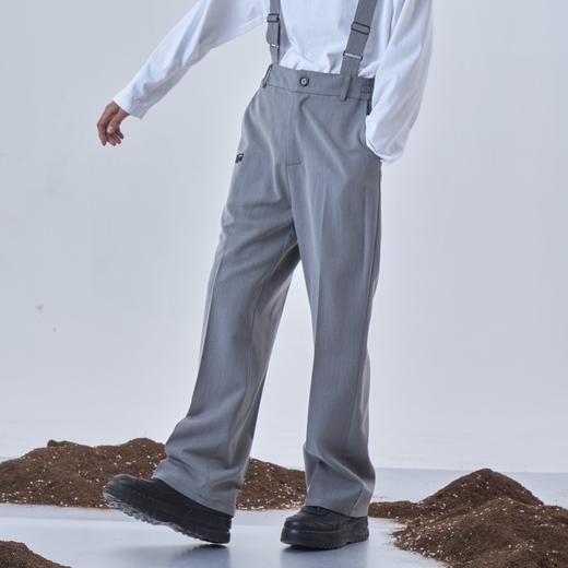 PCLP(PERCLIPS)垂感休闲西裤男直筒宽松国潮牌夏季潮流百搭长裤子 商品图3