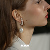 KVK珍珠耳环2021新款潮气质耳针防过敏耳坠法式高级饰品原创耳饰 商品缩略图1
