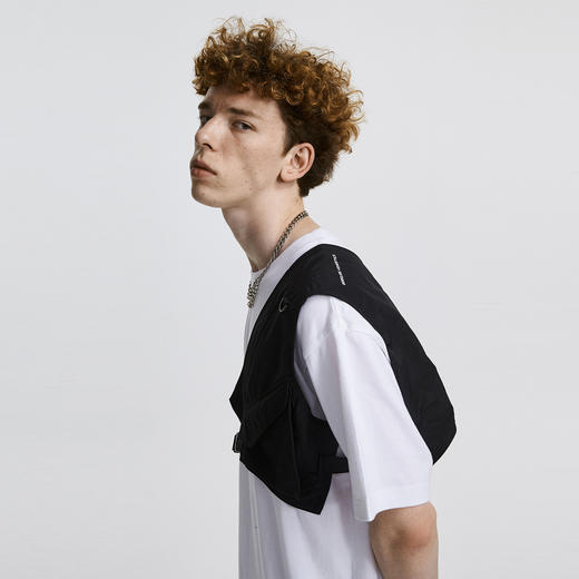 FPA(VENGETICE) 单肩反光口袋马甲 工装战术国潮牌功能轻机能背心 商品图1