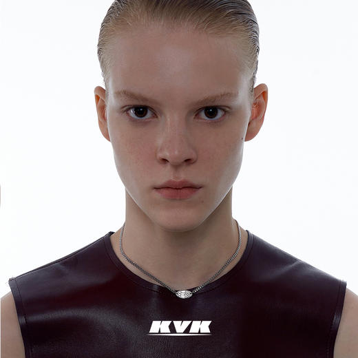 KVK项链女小众设计感2021新款潮ins简约锁骨链轻奢高级感饰品吊坠 商品图0