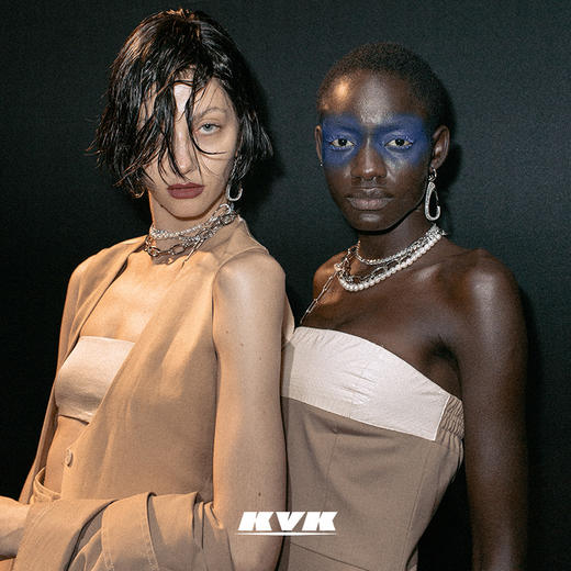 KVK珍珠项链女锁骨链2021新款ins潮小众设计感配饰网红冷淡风饰品 商品图1