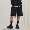 PCLP(PERCLIPS) 毛边破坏休闲短裤夏季国潮流直筒休闲五分裤男 商品缩略图0
