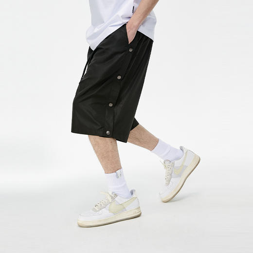 FPA(VENGETICE) 侧边排扣短裤 国潮牌夏季潮流百搭宽松五分裤男 商品图1