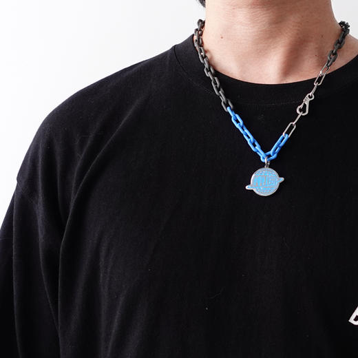 made by dizon 嘻哈说唱东区团体联名项链 原创设计街头夏天男链 商品图2