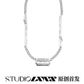 【官方店铺】LURS原创设计国潮刀片激光镌刻项链男ins风嘻哈情侣