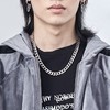 PCLP(PERCLIPS) 古巴链 嘻哈项链 欧美国潮牌潮流百搭 钛钢素链子 商品缩略图3