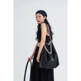 HIDDENNOTES l 原创托特包 仿小羊皮简约大容量高街链条斜挎包