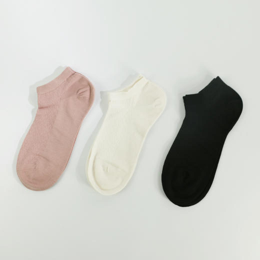 女丨女士新款夏季短筒袜丝麻镂空花船袜透气【2双装 6双6折 2112305】 商品图0