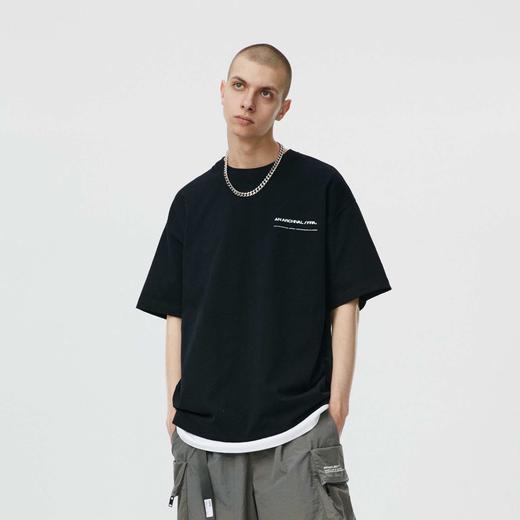 FPA(VENGETICE) 纯棉短袖t恤男国潮牌夏季宽松半袖情侣装2021新款 商品图2