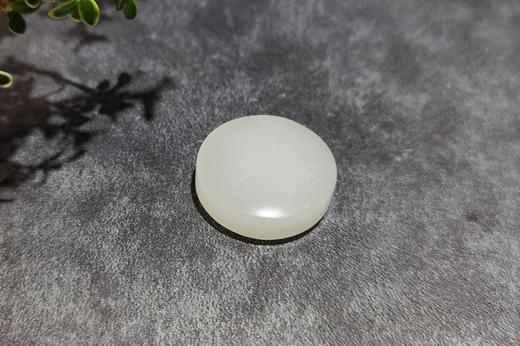 【御珠宫坊】羊脂玉花挂件 商品图1