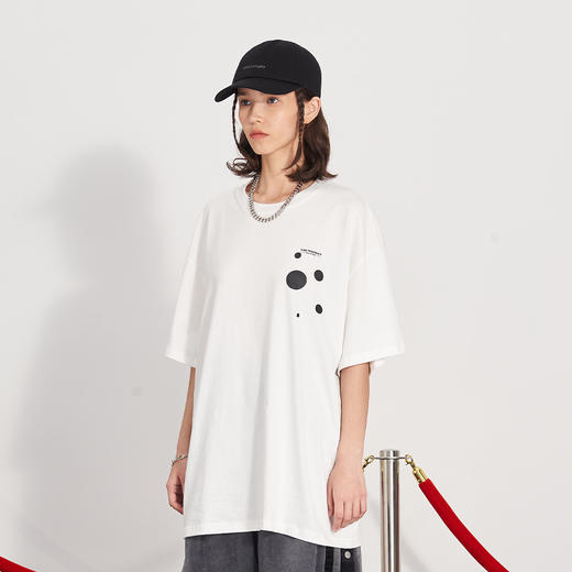 PCLP(PERCLIPS) 玫瑰点墨圆圈短袖 商品图2