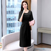 HR  WL22289时尚简约大方气质纯色连衣裙【优】 商品缩略图1