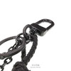 DIZONACC 骰子钥匙扣 黑色锁链式链编织挂饰 男士车匙潮流吊饰链 商品缩略图3
