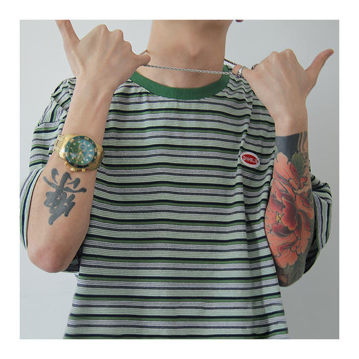 Dizon2019/ss 夏季霸气短项链男 嘻哈多层锁骨链 潮情侣款三件套 商品图2